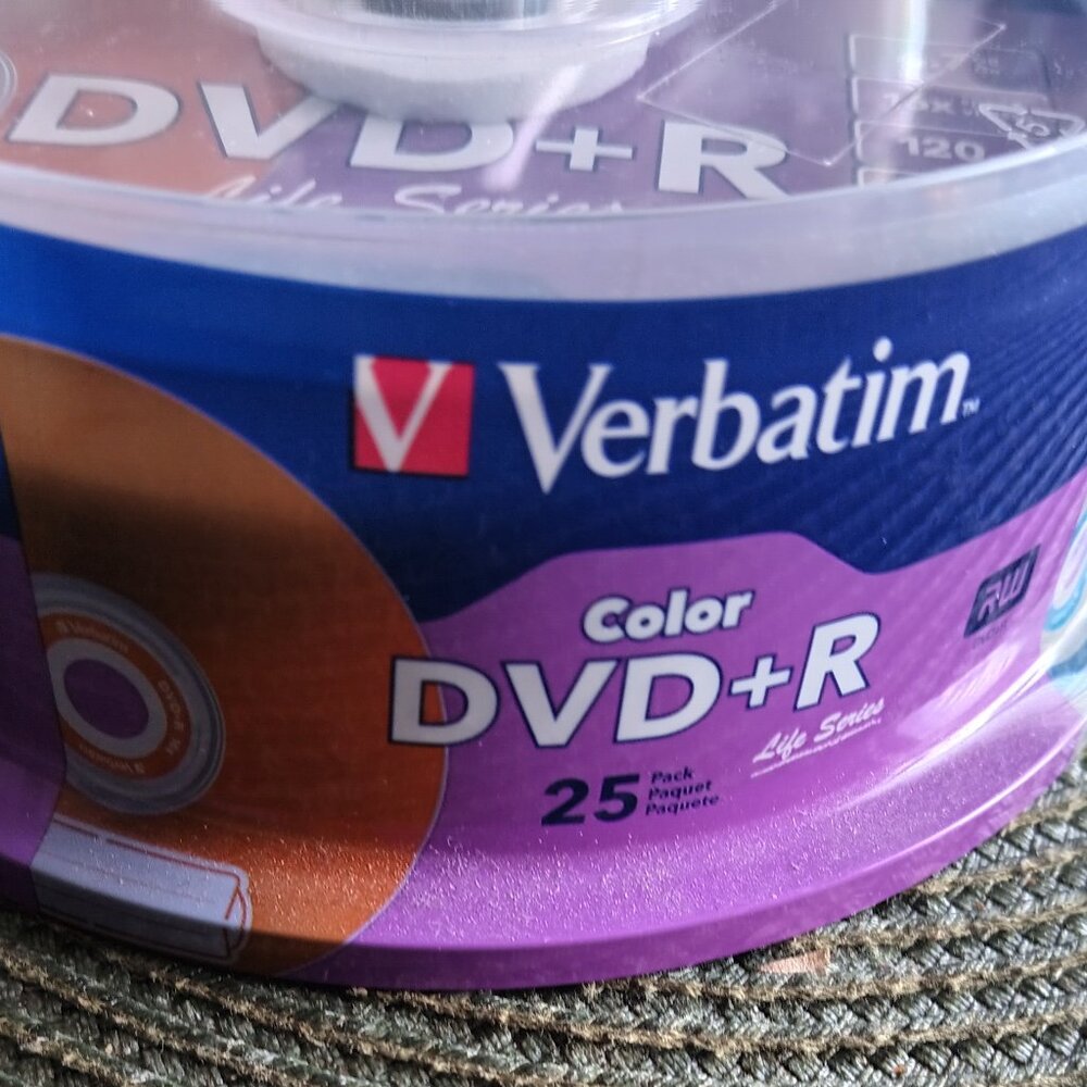 Verbatim DVD+R unit 25pk